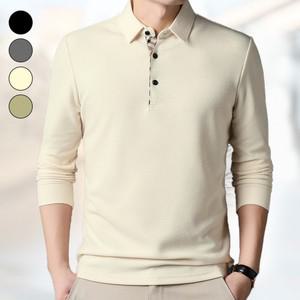 남성용 긴팔 카라 무지 티셔츠 남성 간절기 긴팔 상의