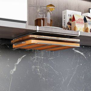 [퍼니메이커]스텐 도마 거치대 2단 도마받침대 정리대 도마걸이 도마거치대 도마수납대 도마정리대