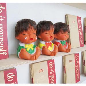 못난이인형 유행대 3P 세트 인테리어 장식인형 데코 소품