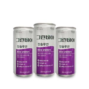 그린비아 장솔루션 200mlx90캔 균형 영양식 경관전용 환자식 환자 식사대용