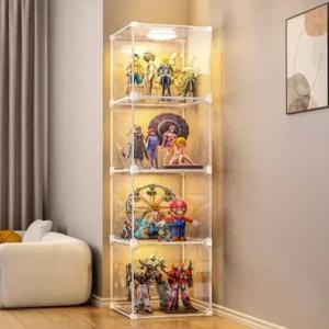 피규어 장식 레고장 플라스틱 진열장 투명 진열대 피규어장 액션 프라모델 진열