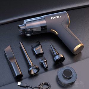 초강력 자동차 무선 청소기 14000PA 차량용 미니 충전식 ITUTN 흡입 휴대용