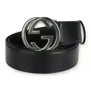 디몬트 구찌 남성 인터로킹 GG 로고 캐주얼 벨트(블랙) 774153 0YA0V 1000