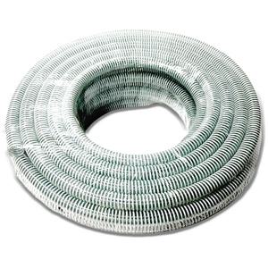 국산 투명 나선 호스 25mm X 50M 펌프 배수 양수기 자바라 물 호수