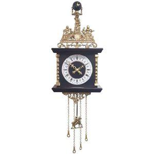 고품질 GB8129e 고품격 추 벽시계 브라운 제조한국 고급벽시계 황동벽시계 거실벽시계 추시계 (WFHU024)