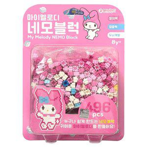 [바니랜드]-산리오캐릭터즈 마이멜로디 네모블럭 496PCS