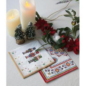 집들이꾸미기 크리스마스장식 그림냅킨 테이블세팅