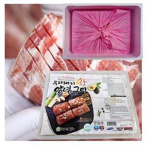 명절선물세트고급 우리돼지왕 양념구이-1.4kgx1팩(4대)