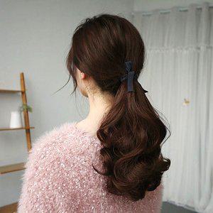 고품질 가발 롱 긴머리 묶음머리 반가발 웨이브가발 S컬가발 리본가발 여성가발 언니네가발 (WFHYEB4)