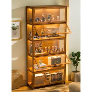 위스키 장식장 유리 진열장 양주 거실 진열대 선반 수납장