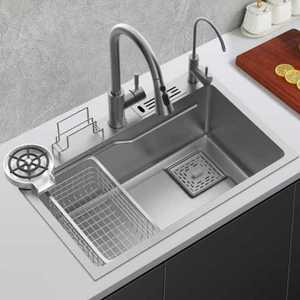 스테인리스 사각 싱크볼 코브라 수도꼭지 주방 바스켓