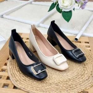 [제이시]제이시 5cm 발편한 웨딩 큐빅 소가죽 여자구두 K314