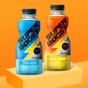 빙그레 슈퍼부스트 에너지드링크 수분충전/파워충전 500ml 12개