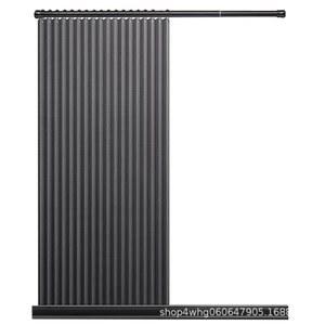 가림막 커텐 자바라 파티션 두께1 슬라이드 슬라이딩 칸막이커튼 5MM 입구 화이트