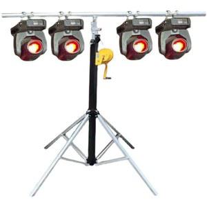 무대 조명 기구 10W 리모콘 강당 로드 모드 스탠드 프레임 핀조명 20W