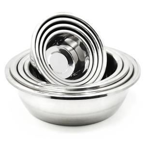 헤킨스 스테인리스 양푼 믹싱볼 눈금 계량 김장 김치 배추 다라이 업소용 스텐 대야 24cm~