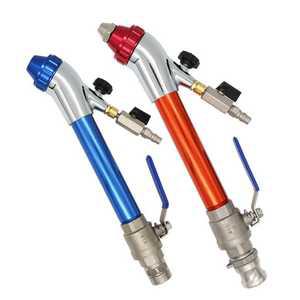 공업용 페인트 스프레이건 고무 스프레이 분사기 몰탈 나사형