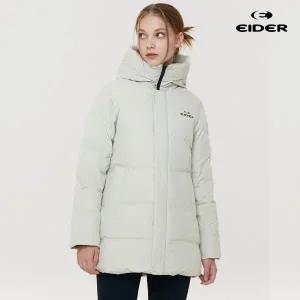 [롯데백화점]아이더 써큘라트 여성 중힙 미들기장감 구스다운 여자패딩 DWW24543