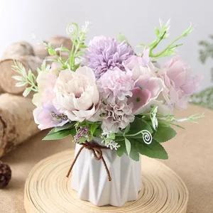 수국 조화 장식 실크플라워 입학식 졸업식 꽃다발/선물/졸업/조화/인형/학예회/조화꽃다발/조화꽃/발표회