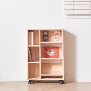 전면형 혼합형 책장 책꽂이 진열장 60cm P0000MEB