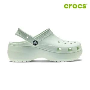 [크록스 정품] 클래식 플랫폼 클로그 여성샌들 206750-3YF