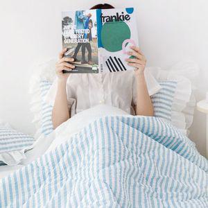 아망떼 폴라리스 시어서커 리플 슬림 차렵이불 패드세트SS