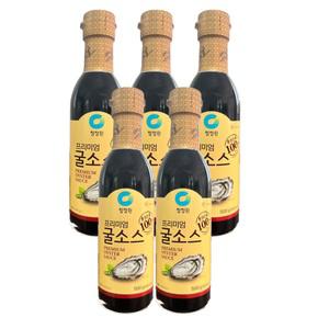 청정원 프리미엄 굴소스 500g x 5개