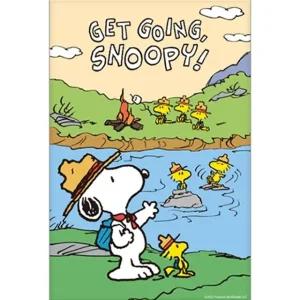 DIY 페인팅 행잉 피너츠 스누피 캠핑 20X30 (WFGOZE2)