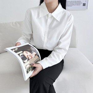 [VY] 여자 봄여름 칠랑 데일리 흰색 세일러카라 셔츠 셔츠_16723977_588847