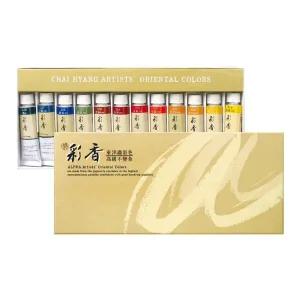 알파 채향 동양화물감 15ml 12색세트