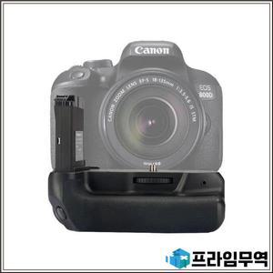 CANON EOS 77D 800D 9000D Rebel T7i Kiss X9i 카메라용 수직 배터리 그립