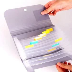 아코디언 인덱스 파일 베트남 동지갑 페소 바트지갑/홀더/포켓/대학생/고등학생/중학생/학생/초등/중등