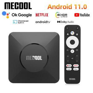 2025 MECOOL 안드로이드 TV 박스 M2 PRO Amlogic S905Y4 넷플릭스 4K HDR Google TV 돌비 오디오 ip tv tvb