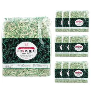 [애니몰파크]대용량 자연애 압축 티모시 토끼 사료 1kg 10개 건초 먹이