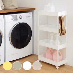 로이드 이동식 선반 트롤리 틈새수납장 4단