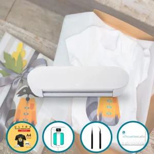 실루엣 포트레이트4 울트라잉크젯 승화전사제작 스타터킷 커팅기 토퍼 기계 레터링 풍선 전사지