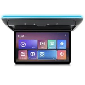 차량용 안드로이드 천장 모니터 설치형 SUV 미니밴 터치스크린 디스플레이 뒷좌석용