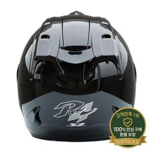 Ram-4 밝은 블랙 하프 헬멧 오픈 페이스 여름 시즌 오토바이 ECE 승인