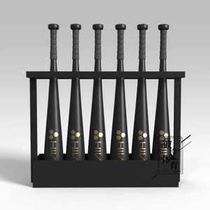 야구 배트 거치대 클럽벨 정리대 방망이 스탠드 홀더 보관 걸이대 보관함