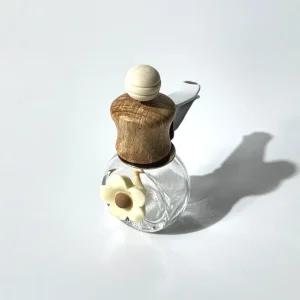 차량용 송풍구 디퓨저 방향제 유리 공병 차량 캐릭터 데이지