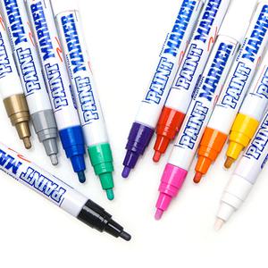 문화연필 페인트마카 9가지 색상 낱개 유성 마카 매직