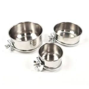 [애니몰파크]앵무새 스텐 모이통 3종 급식기 밥그릇 먹이통 물통 용품