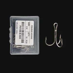 MTF 메탈지그 트레블훅 농어 삼치 갈치 삼발이 바늘 10개입