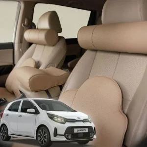 모닝어반 가죽쿠션 메모리폼 등쿠션 목쿠션 팔쿠션 가죽목쿠션 팔쿠션 가죽팔무션 자동차목쿠션