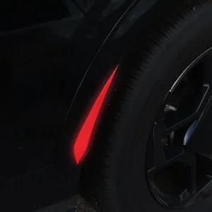 더뉴스포티지 야간 빛 라이트 반사 2열 타이어범퍼 스티커 튜닝 DIY 카용품