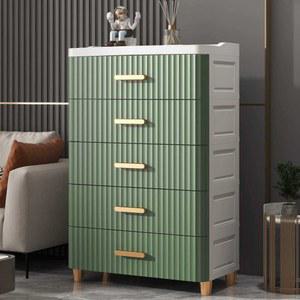 5단 플라스틱 서랍장 수납장 와이드 드레스룸 700 600