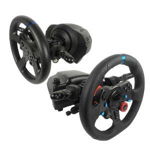 유로/아메리칸 트럭 시뮬레이터 게임 T300 용 호환용 logitech G29 G27 G923 스티어링 휠 회전 신호 와이퍼