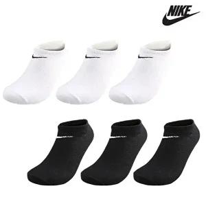 [나이키]나이키 라이트웨이트 노쇼 여성 남자 덧신 양말 페이크삭스 3팩세트 2종택일