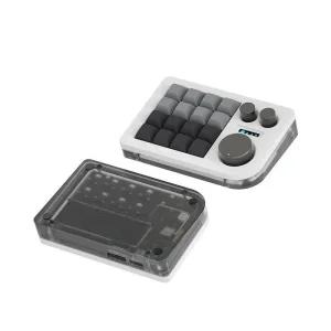 DOIO 16키 한손키보드 비홍색 블루투스무선 디자이너 기계식