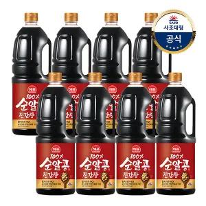 사조 순알콩 진간장 1.8L x 8개